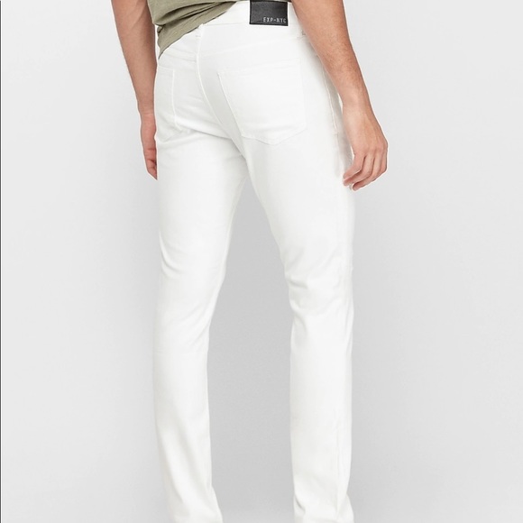 Express Men’s Hyper Stretch Ripped Jeans - Picture 1 of 4